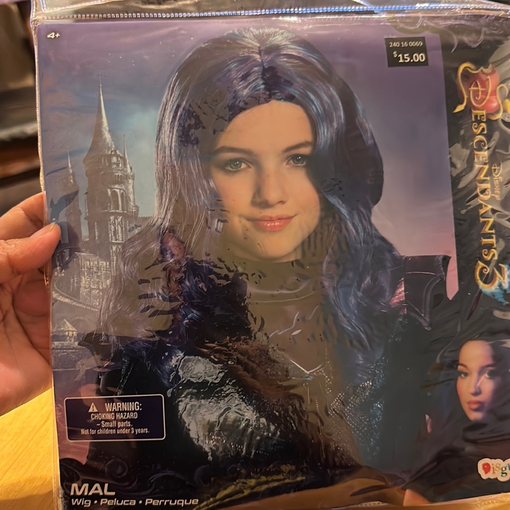Disney Mal Descendants wig
